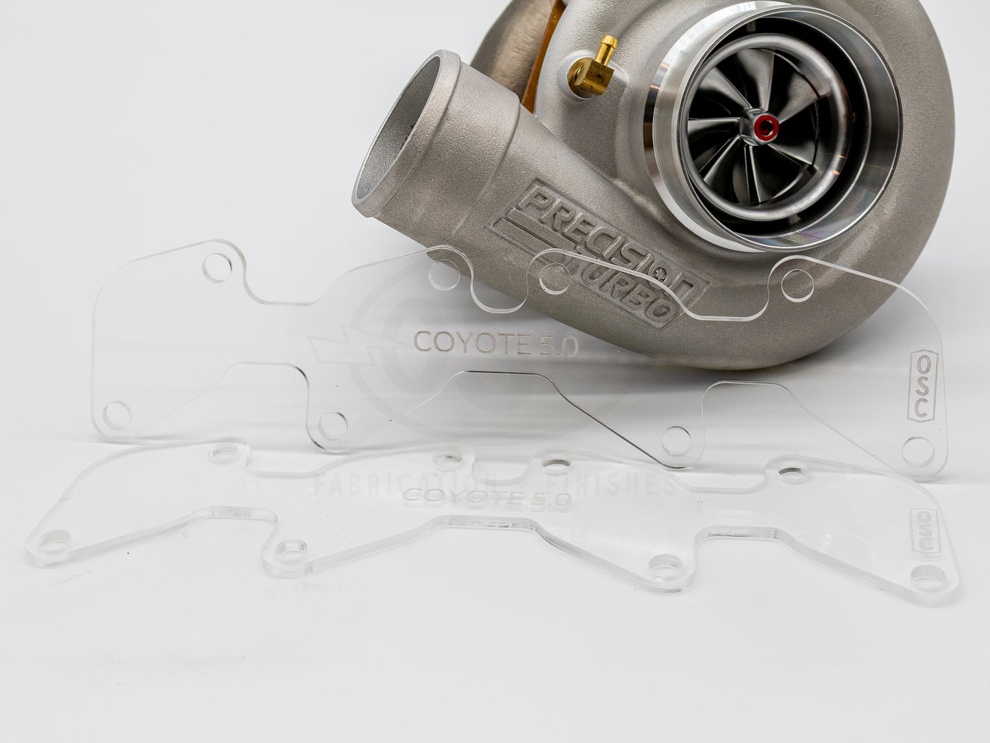 Coyote 5.0 Exhaust Port Cover (Pair) – 1/4” Acrylic