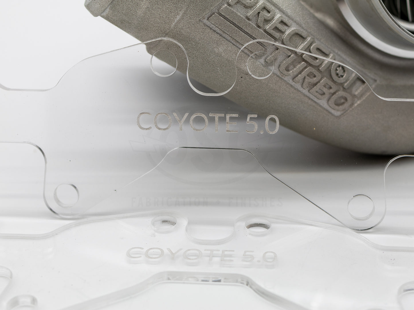 Coyote 5.0 Exhaust Port Cover (Pair) – 1/4” Acrylic