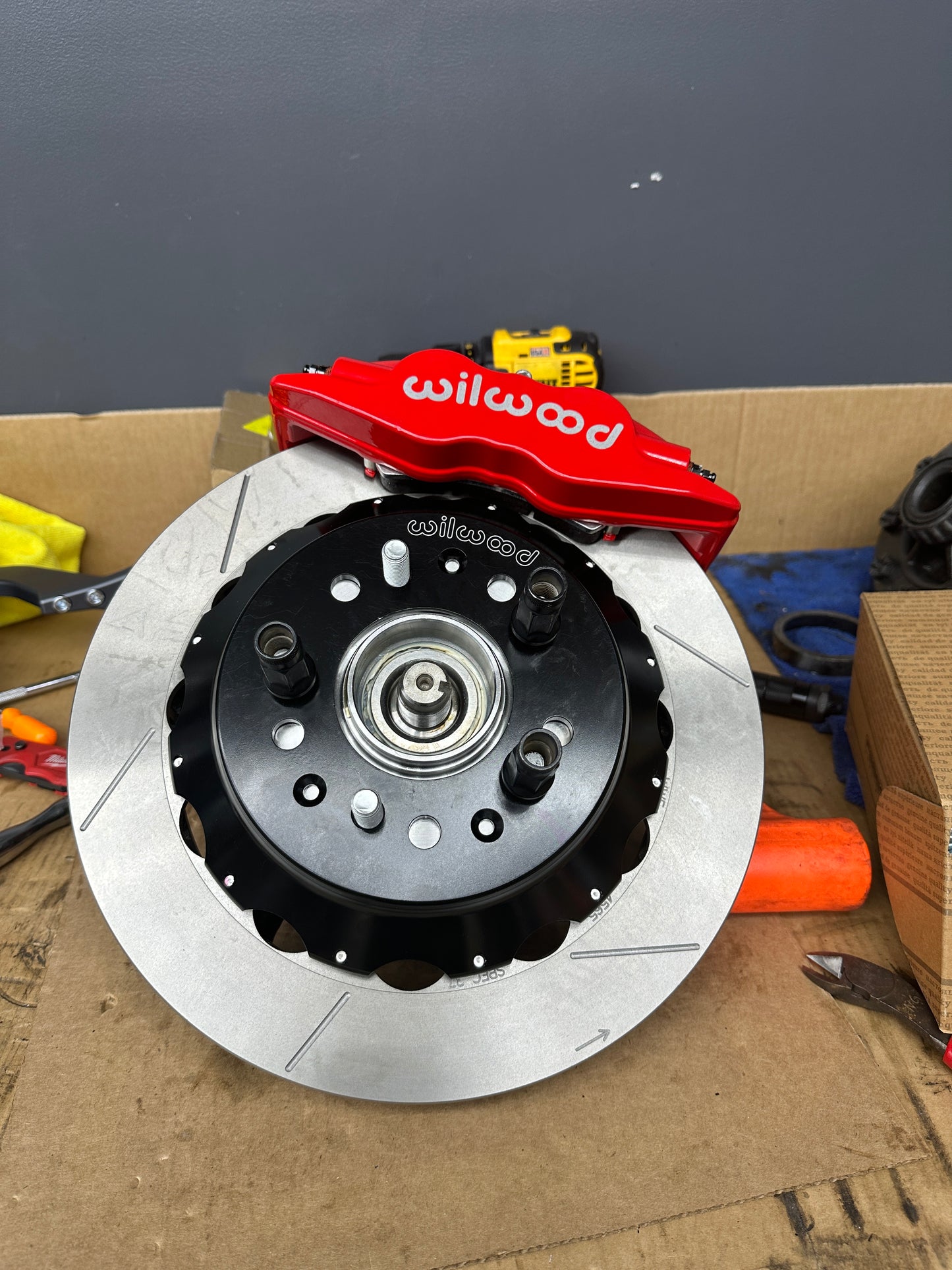 FD3S RX-7 Front Caliper Adapter