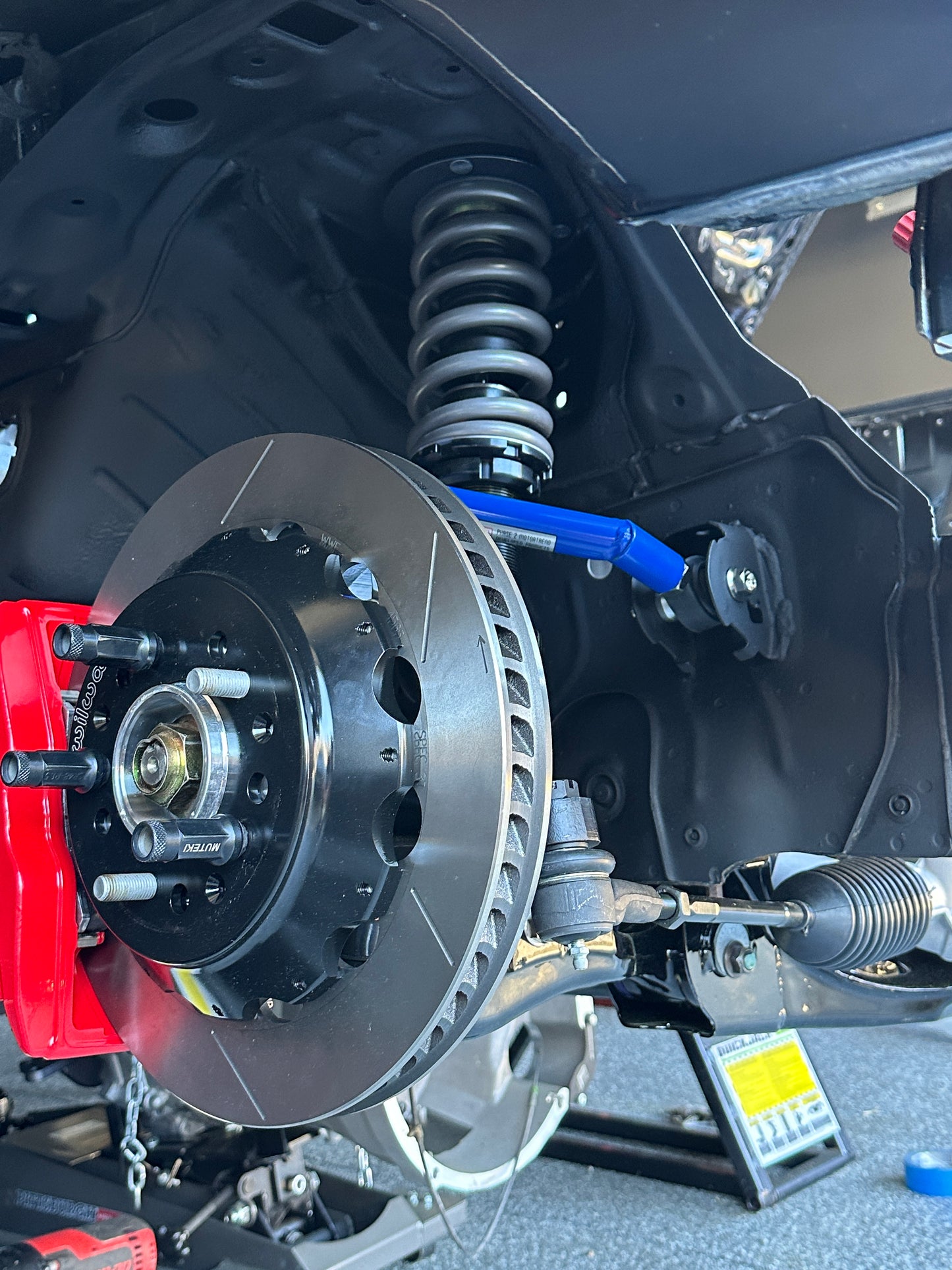 FD3S RX-7 Front Caliper Adapter