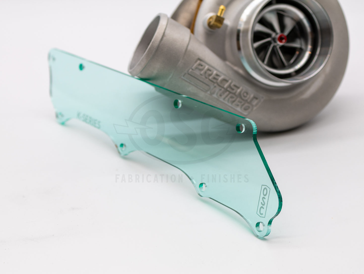 K-Series Intake + Coolant Port Cover – 1/4” Acrylic