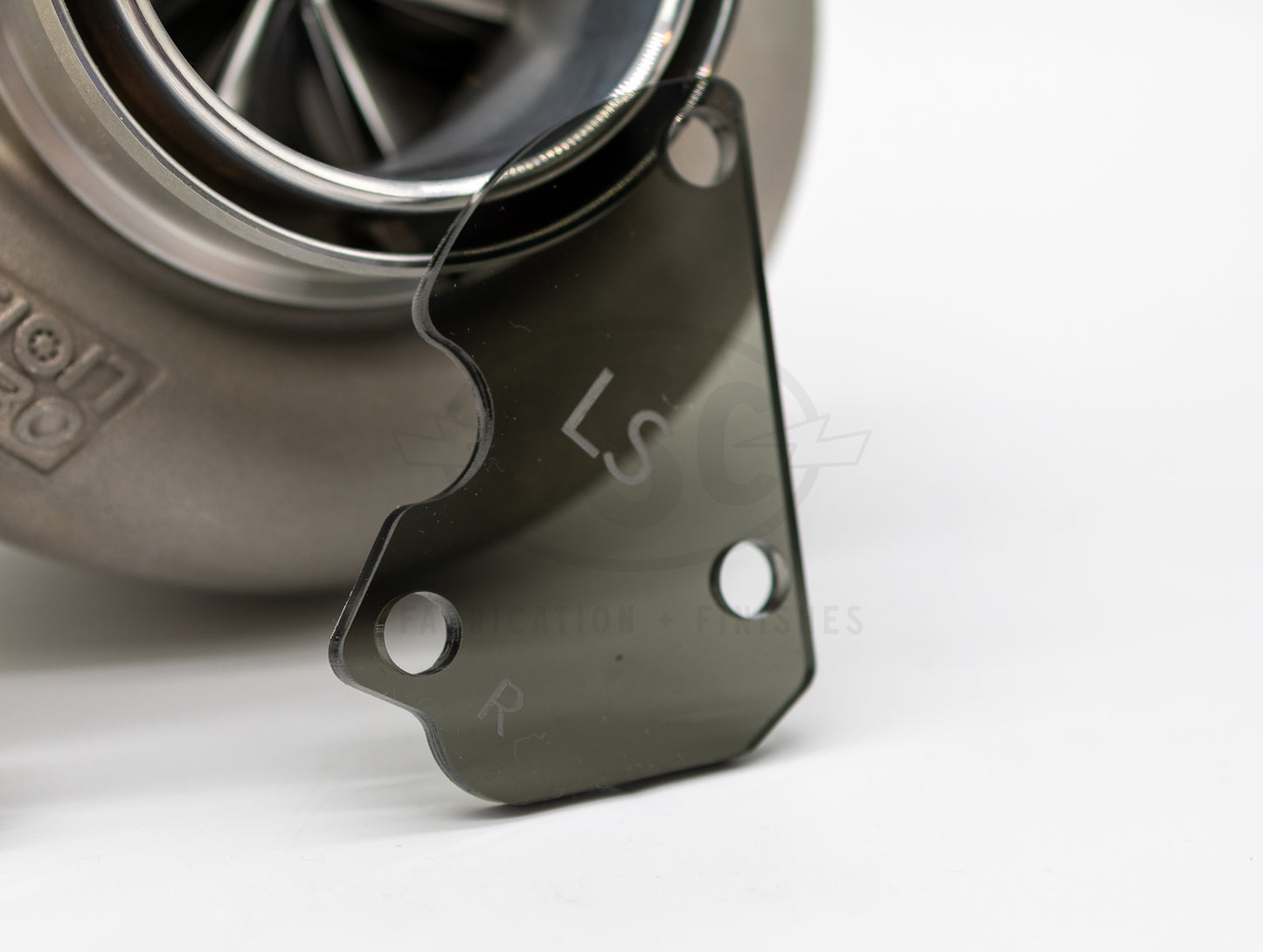 LS Water Pump Coolant Port Covers – 1/4” Acrylic